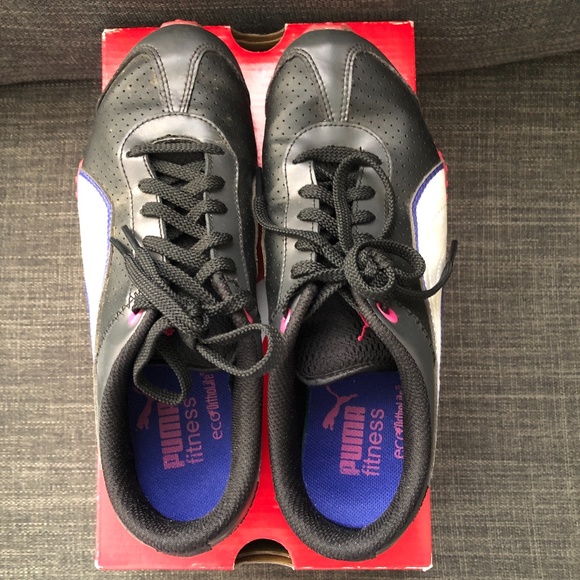 Puma Asha Lace Perforated Sneakers - W 6.5 - Picture 1 of 7